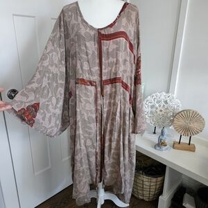 KB Silk Sacred Split Tunic